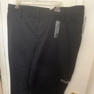 Ana plus size black jeggings never worn